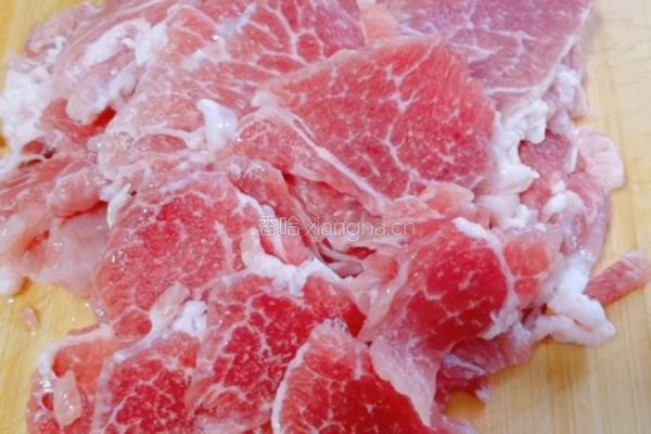 肉炒荷兰豆的做法图解4