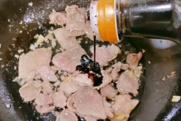 菜花炒肉的做法图解8
