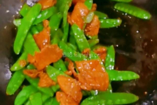 肉炒荷兰豆的做法图解15