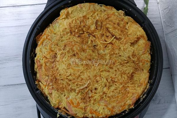 土豆丝饼的做法图解9