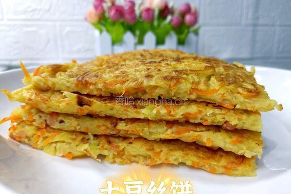 土豆丝饼的做法图解12