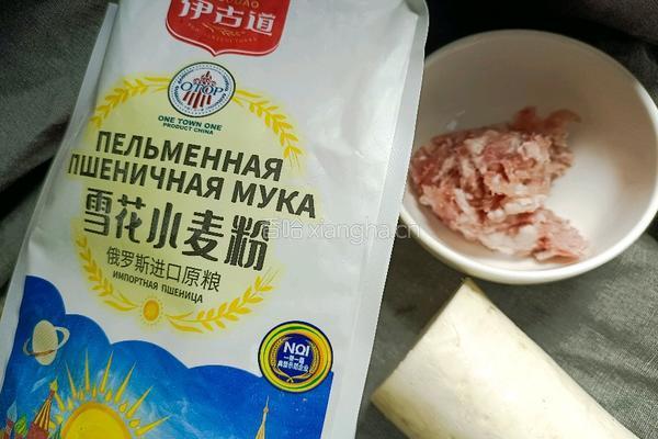萝卜丝肉饼－神奇的面粉的做法图解1