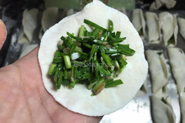 韭菜锅贴-神奇的面粉的做法图解9