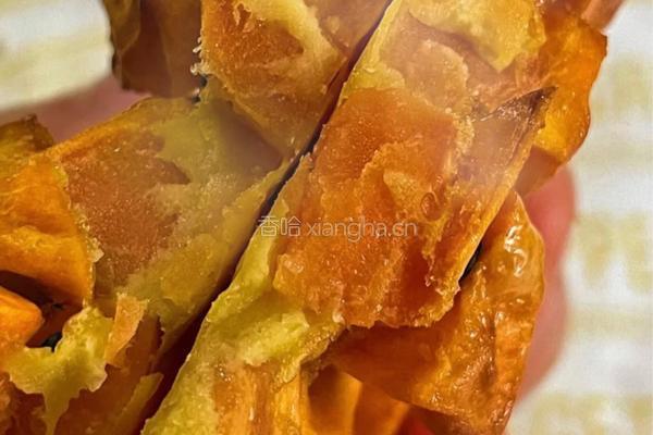 秋天来一个香甜的红薯饼吧的做法图解4