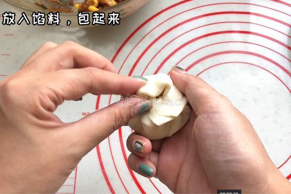 玉米鸡胸肉饼的做法图解4