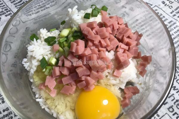 米饭香饼-神奇的面粉的做法图解2