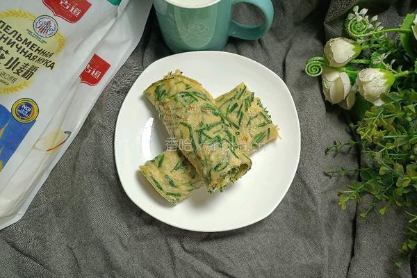 韭菜煎饼－神奇的面粉的做法图解10