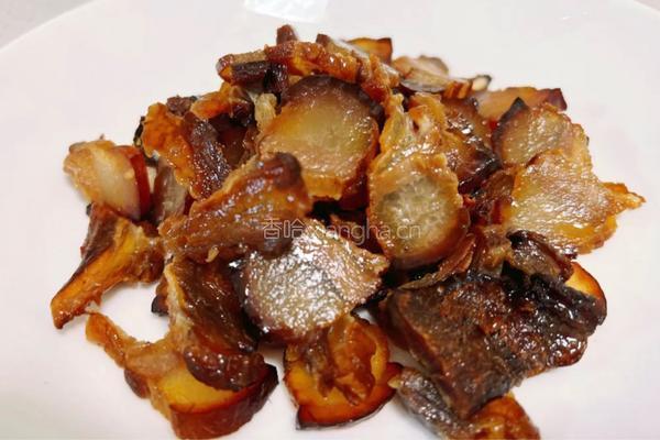 四季豆炒腊肉的做法图解6