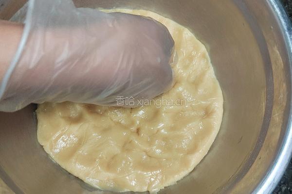 自制坚果蛋月烧月饼的做法图解9