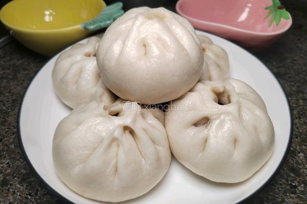 自制香菇鸡腿包子的做法图解28