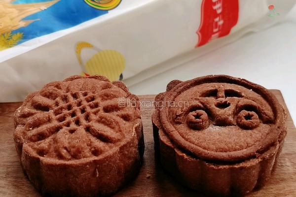 巧克力月饼的做法图解16