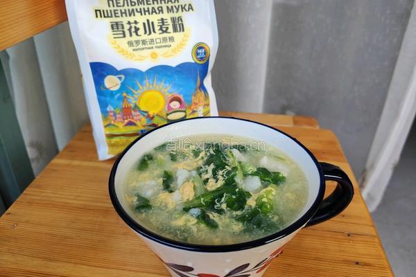 青青菜面疙瘩的做法图解8