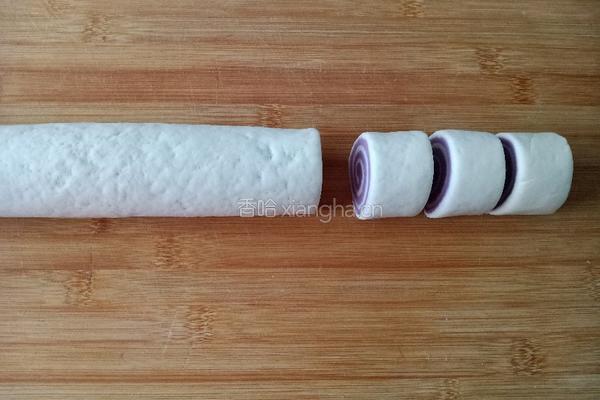 紫薯旋风红薯包的做法图解8