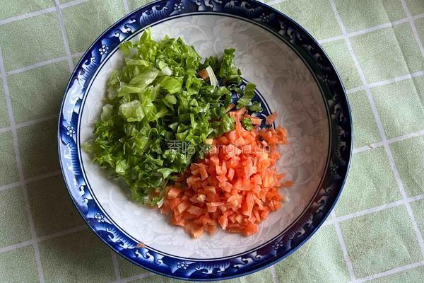 蔬菜饼的做法图解2