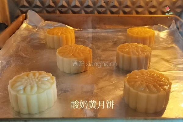 酸奶黄月饼的做法图解18