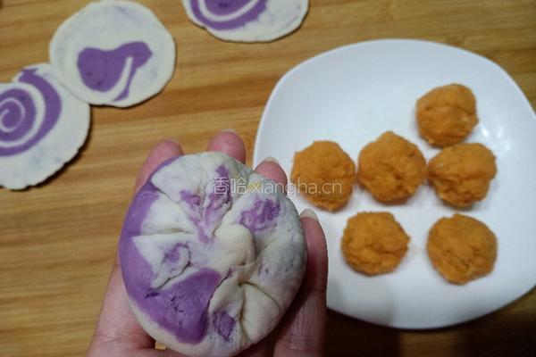紫薯旋风红薯包的做法图解11