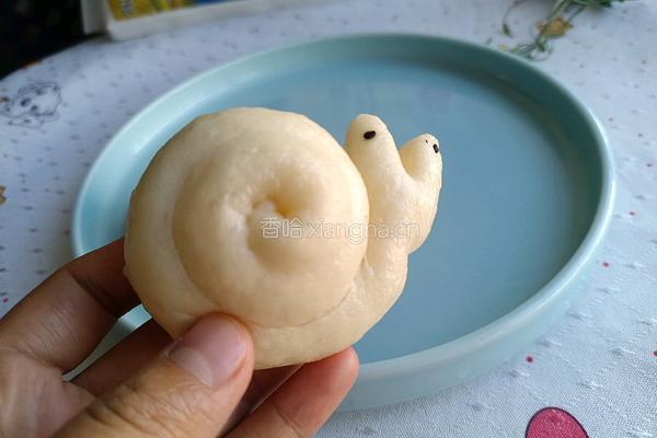 蜗牛馒头的做法图解12