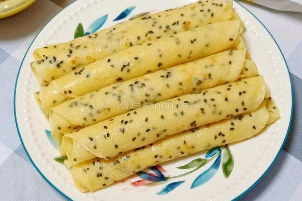 芝麻牛奶鸡蛋饼的做法图解11