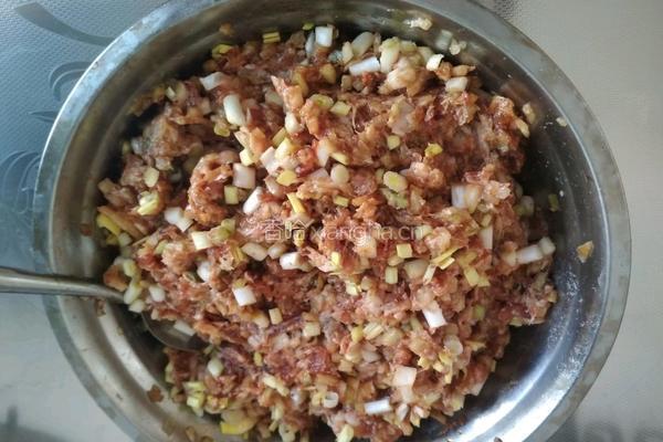 白萝卜猪肉水煎包的做法图解8