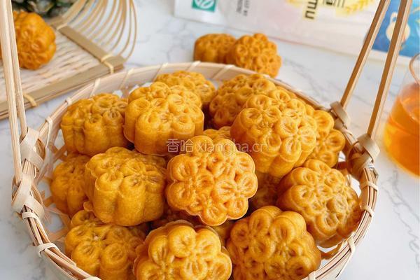 南瓜小月饼的做法图解12