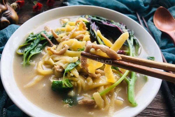 肉丝玉米汤面的做法图解17