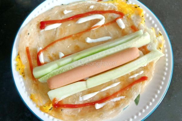 鸡蛋手抓饼的做法图解11