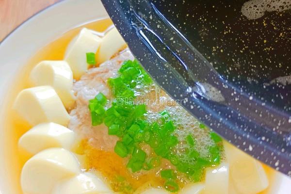 玉子豆腐蒸肉末的做法图解14