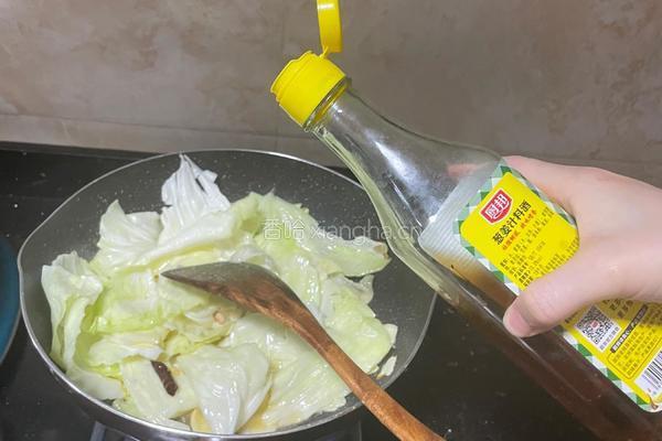 醋溜手撕包菜的做法图解8