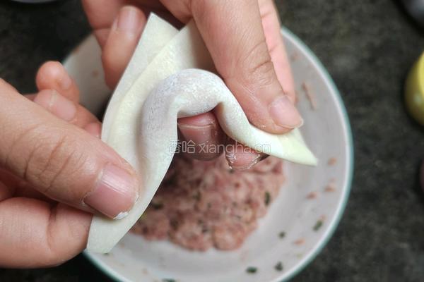 早餐抄手包法的做法图解8