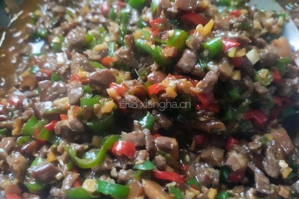 香菇牛肉酱的做法图解5