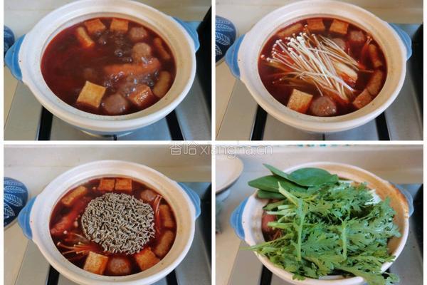 一人食麻辣小砂锅的做法图解5