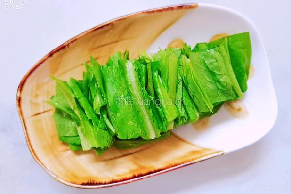 呷哺呷哺凉拌油麦菜的做法图解2