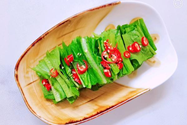 呷哺呷哺凉拌油麦菜的做法图解4