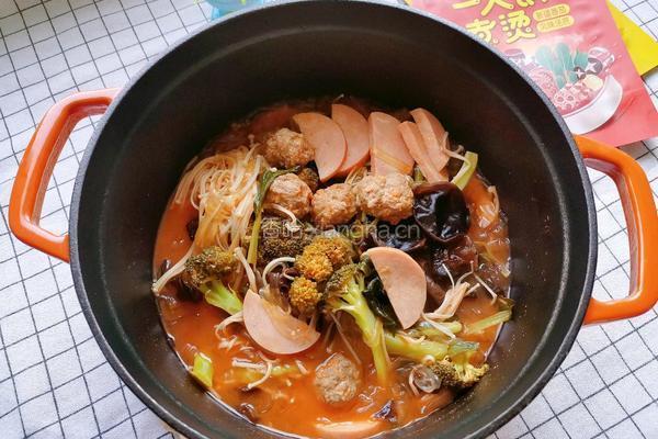 呷哺新疆蕃茄味小火锅的做法图解6