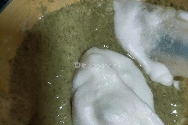 抹茶肉松蛋糕卷的做法图解8