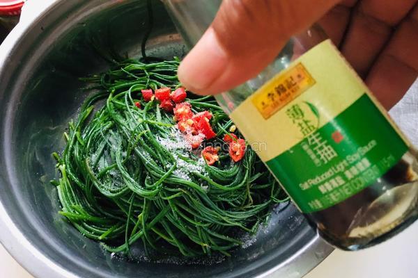 凉拌沙葱的做法图解7