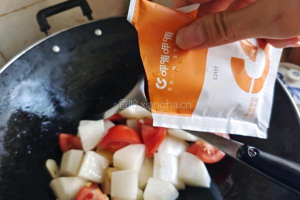 番茄炖萝卜牛腩的做法图解10