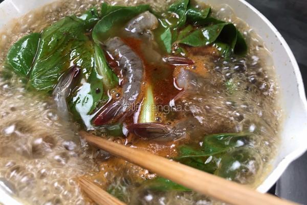 鲜虾蔬菜锅的做法图解5