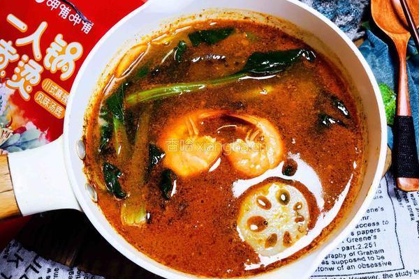 鲜虾蔬菜锅的做法图解6