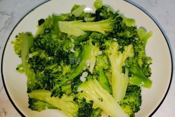蒜蓉西兰花的做法图解10