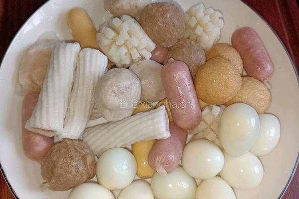 粉丝丸子锅(西红柿汤底）的做法图解4