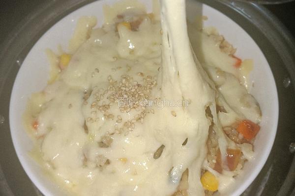 芝士焗饭的做法图解4