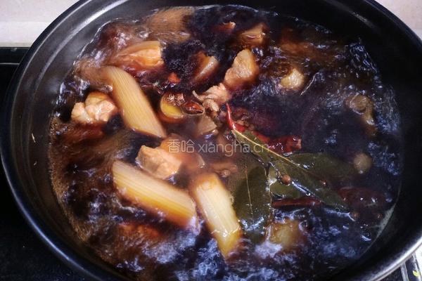香菇红烧肉的做法图解9