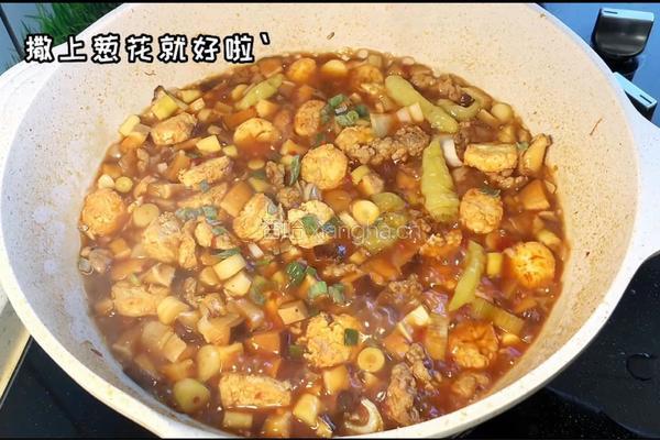 鱼香玉子豆腐的做法图解7