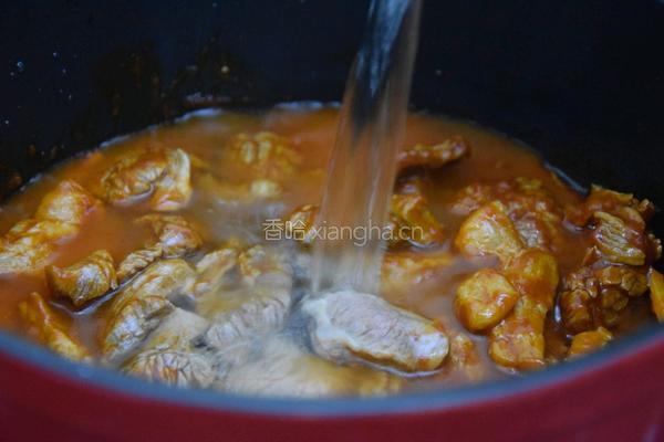 番茄炖牛腩的做法图解8