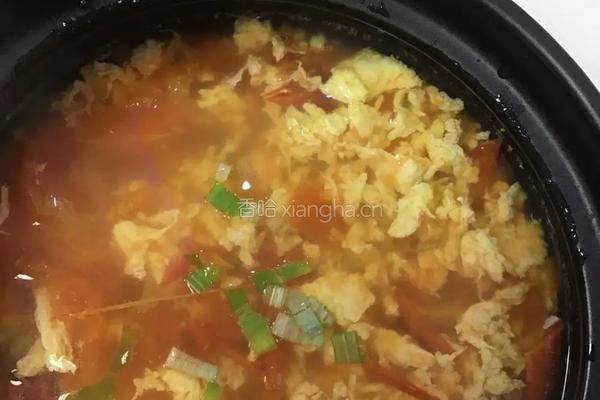 西红柿蛋汤的做法图解7
