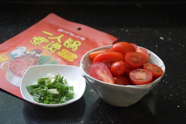 肉末番茄米粉的做法图解2