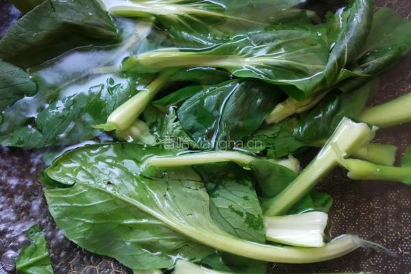 青菜鸡蛋汤的做法图解4