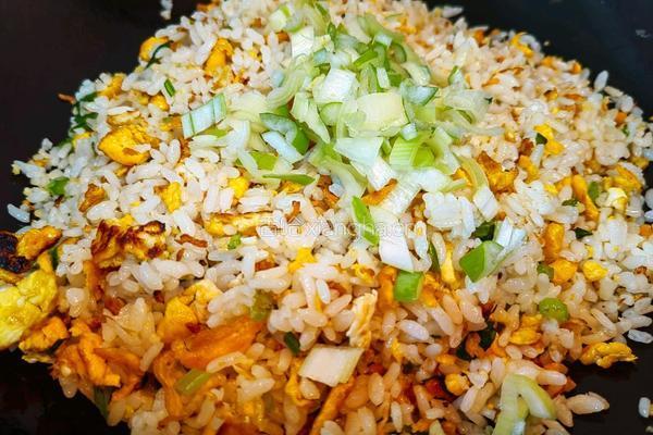 芹香蛋炒饭的做法图解13
