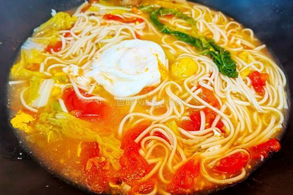 鲜蔬鸡蛋面的做法图解8
